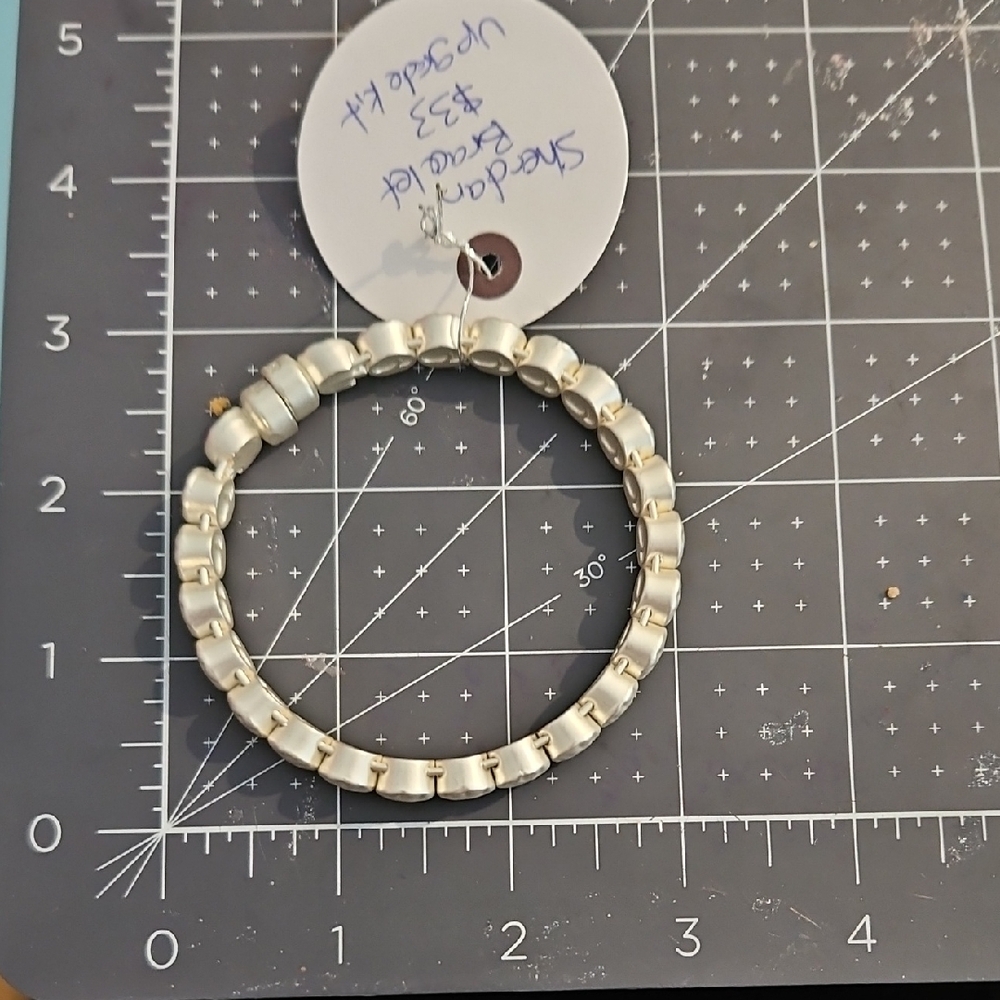 Plunder Silver Stretch Bracelet
